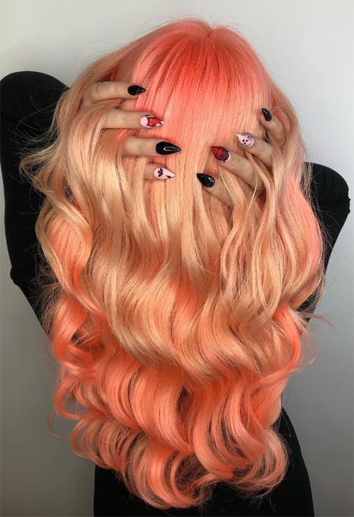 Peach Hair Color Ideas: Stunning Shades & DIY Guide