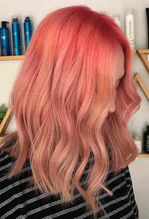 Peach Hair Color Ideas: Stunning Shades & DIY Guide