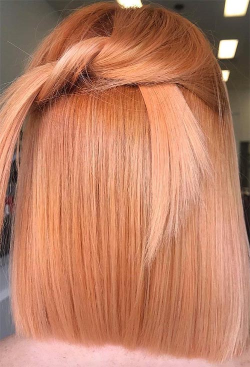 Peach Hair Color Ideas: Stunning Shades & DIY Guide
