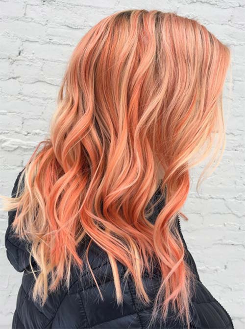 Peach Hair Color Ideas: Stunning Shades & DIY Guide