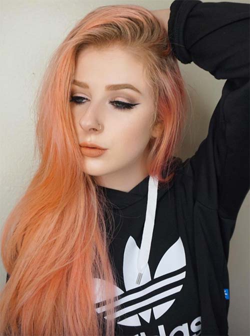 Peach Hair Color Ideas: Stunning Shades & DIY Guide