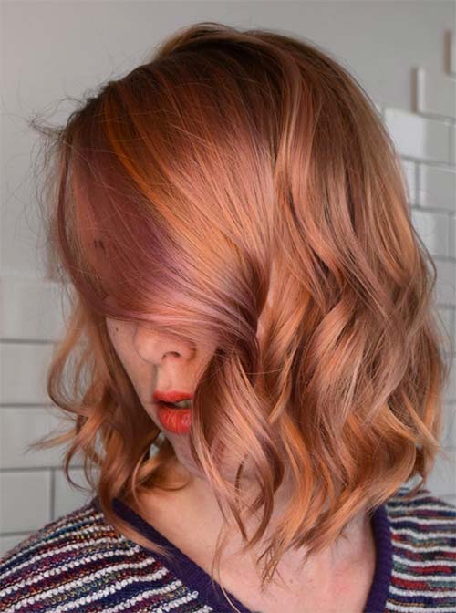 Peach Hair Color Ideas: Stunning Shades & DIY Guide