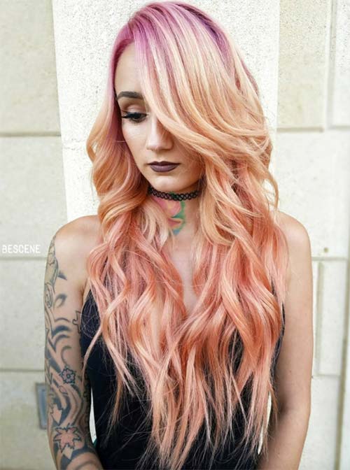 Peach Hair Color Ideas: Stunning Shades & DIY Guide