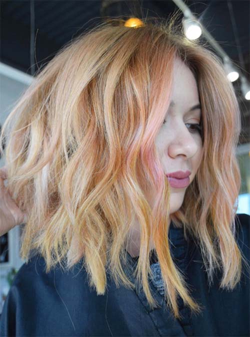 Peach Hair Color Ideas: Stunning Shades & DIY Guide