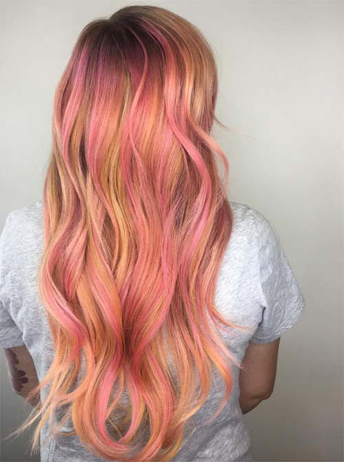 Peach Hair Color Ideas: Stunning Shades & DIY Guide
