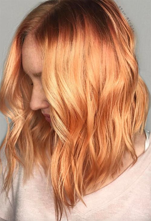 Peach Hair Color Ideas: Stunning Shades & DIY Guide