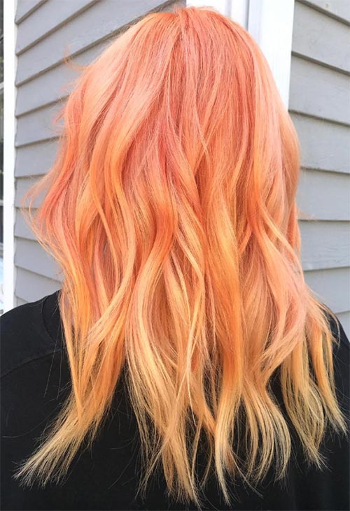 Peach Hair Color Ideas: Stunning Shades & DIY Guide
