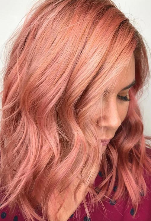 Peach Hair Color Ideas: Stunning Shades & DIY Guide