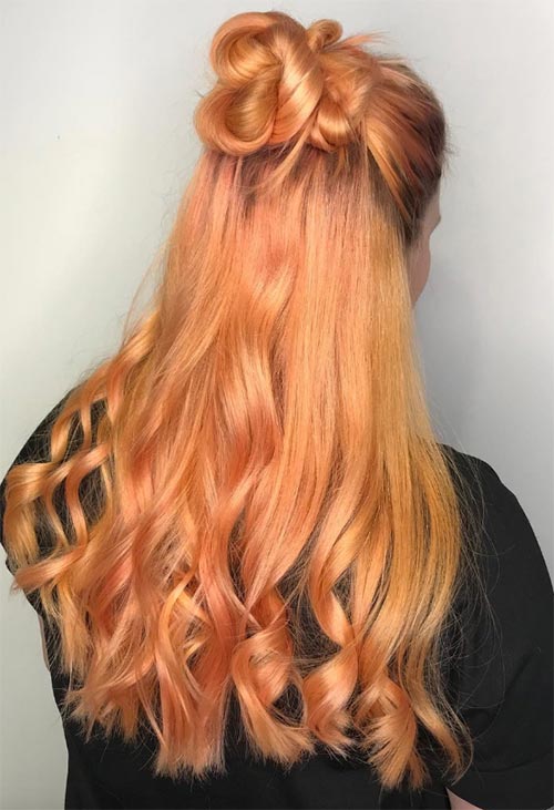 Peach Hair Color Ideas: Stunning Shades & DIY Guide
