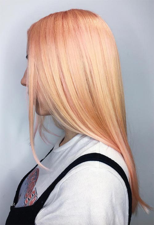 Peach Hair Color Ideas: Stunning Shades & DIY Guide