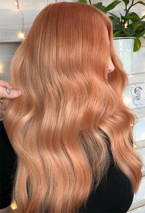 Peach Hair Color Ideas: Stunning Shades & DIY Guide