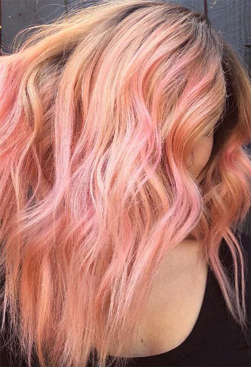 Peach Hair Color Ideas: Stunning Shades & DIY Guide