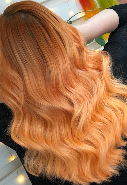 Peach Hair Color Ideas: Stunning Shades & DIY Guide