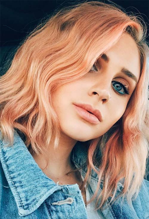 Peach Hair Color Ideas: Stunning Shades & DIY Guide