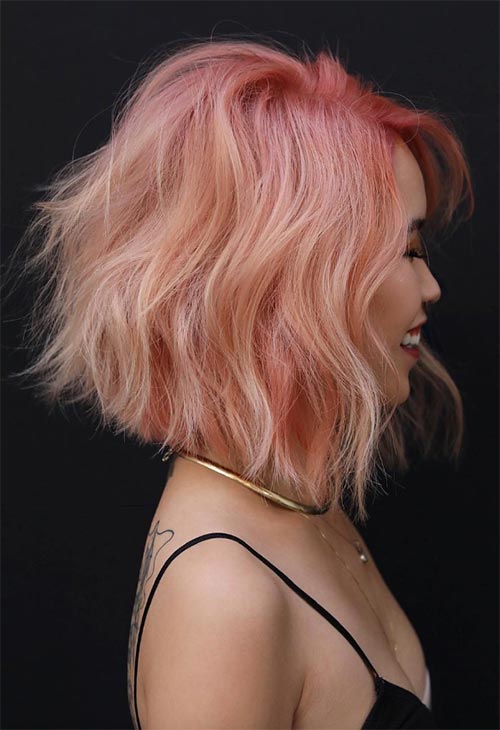 Peach Hair Color Ideas: Stunning Shades & DIY Guide