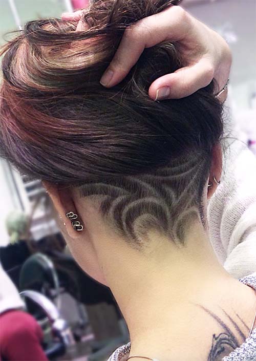 Unique Undercut Hair Tattoos for Women: Express Yourself with Hair Art