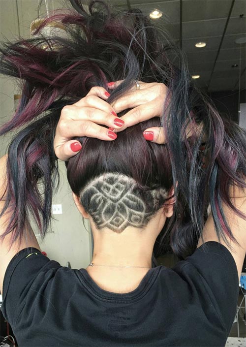 Unique Undercut Hair Tattoos for Women: Express Yourself with Hair Art