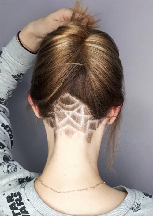 Unique Undercut Hair Tattoos for Women: Express Yourself with Hair Art