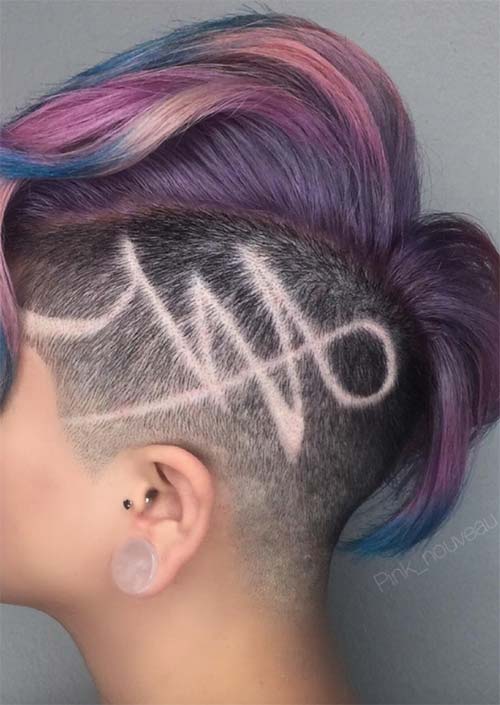 Unique Undercut Hair Tattoos for Women: Express Yourself with Hair Art