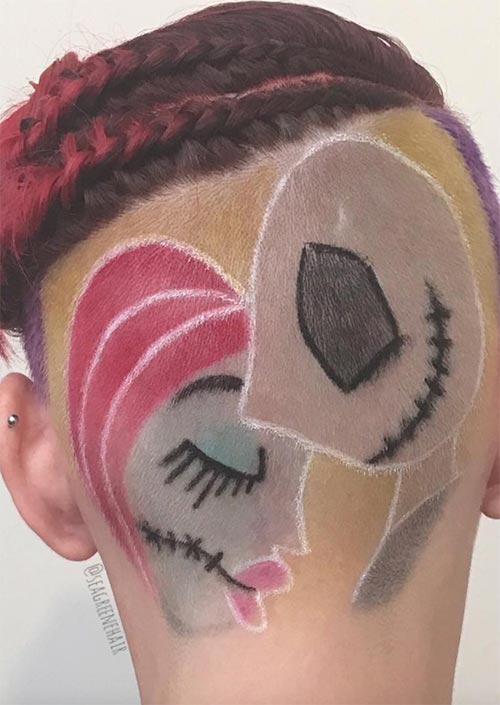 Unique Undercut Hair Tattoos for Women: Express Yourself with Hair Art