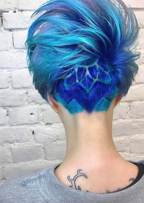 Unique Undercut Hair Tattoos for Women: Express Yourself with Hair Art