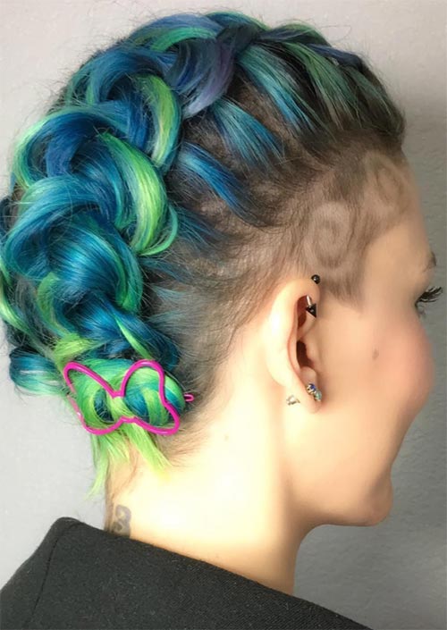 Unique Undercut Hair Tattoos for Women: Express Yourself with Hair Art