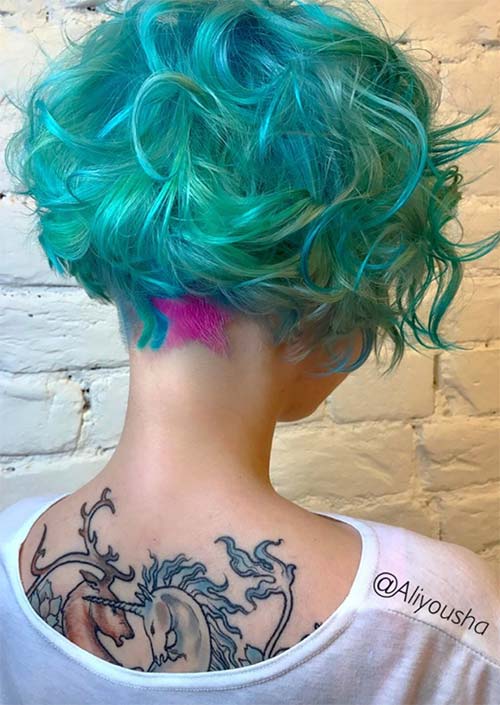 Unique Undercut Hair Tattoos for Women: Express Yourself with Hair Art
