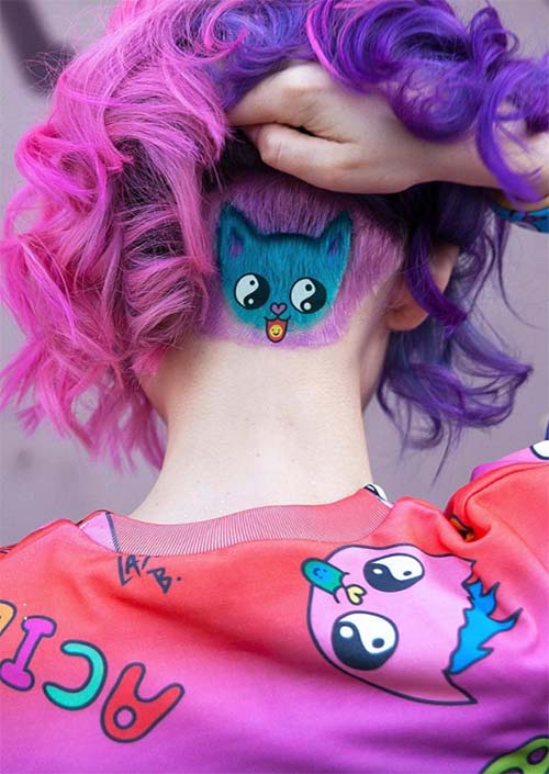 Unique Undercut Hair Tattoos for Women: Express Yourself with Hair Art