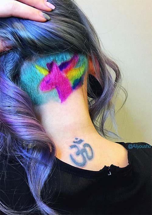 Unique Undercut Hair Tattoos for Women: Express Yourself with Hair Art