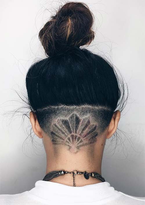 Unique Undercut Hair Tattoos for Women: Express Yourself with Hair Art