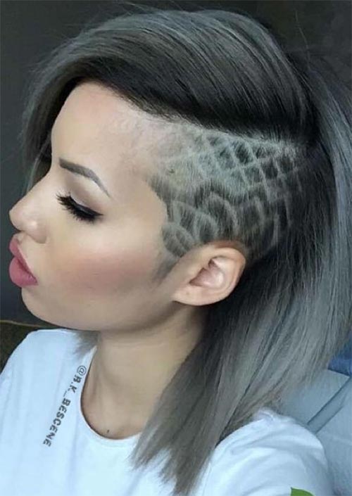 Unique Undercut Hair Tattoos for Women: Express Yourself with Hair Art