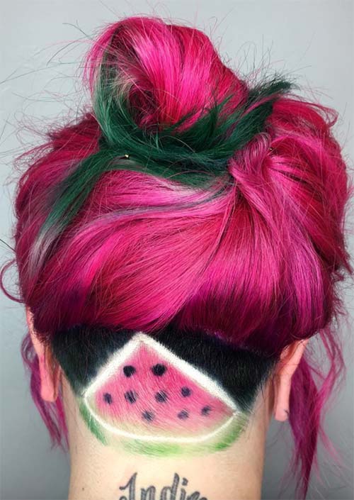 Unique Undercut Hair Tattoos for Women: Express Yourself with Hair Art