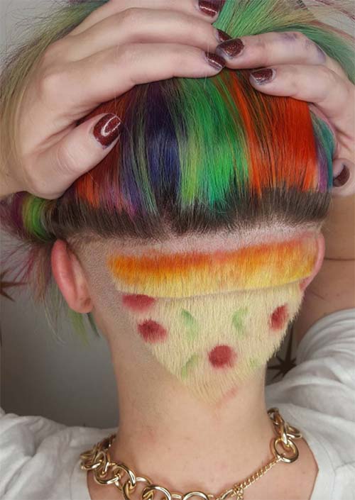 Unique Undercut Hair Tattoos for Women: Express Yourself with Hair Art
