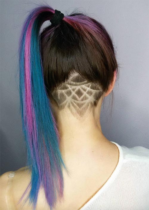 Unique Undercut Hair Tattoos for Women: Express Yourself with Hair Art