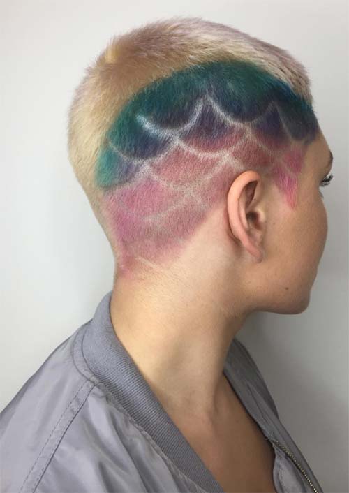 Unique Undercut Hair Tattoos for Women: Express Yourself with Hair Art