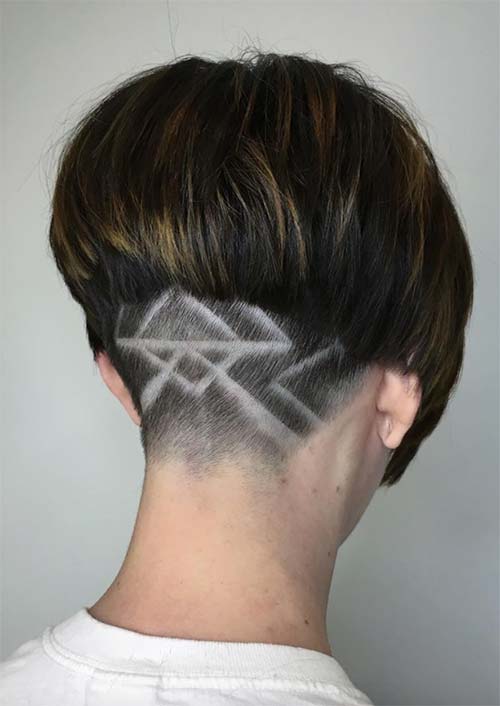 Unique Undercut Hair Tattoos for Women: Express Yourself with Hair Art