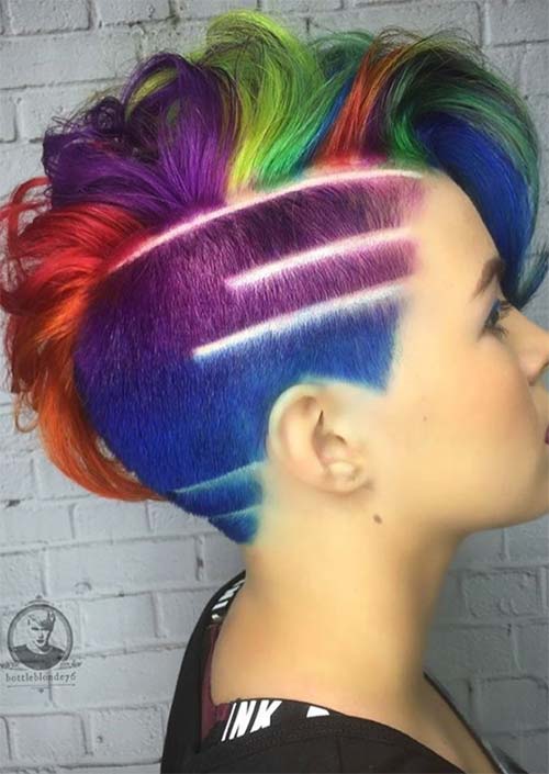 Unique Undercut Hair Tattoos for Women: Express Yourself with Hair Art