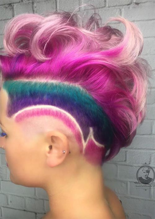Unique Undercut Hair Tattoos for Women: Express Yourself with Hair Art