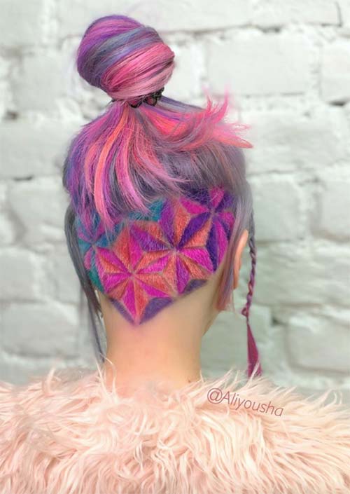 Unique Undercut Hair Tattoos for Women: Express Yourself with Hair Art