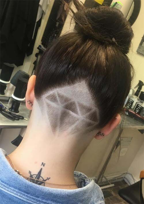 Unique Undercut Hair Tattoos for Women: Express Yourself with Hair Art
