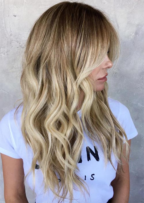Long Hair with Bangs: 55 Stunning Styles & Styling Tips