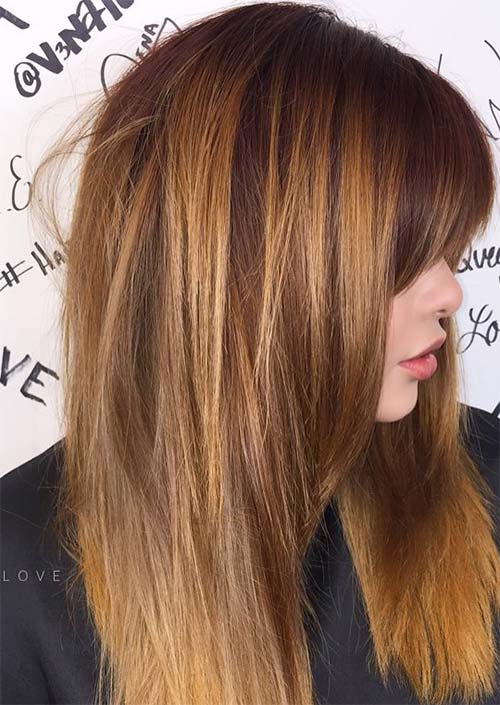 Long Hair with Bangs: 55 Stunning Styles & Styling Tips