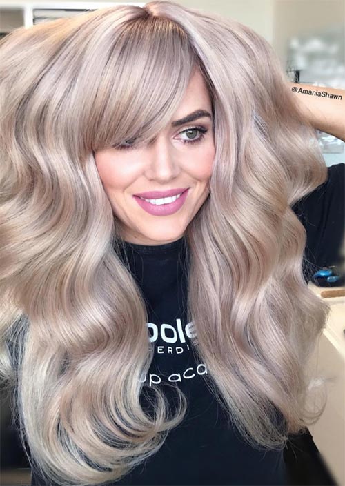 Long Hair with Bangs: 55 Stunning Styles & Styling Tips
