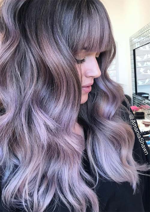 Long Hair with Bangs: 55 Stunning Styles & Styling Tips