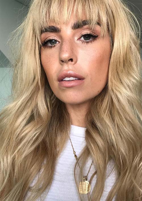 Long Hair with Bangs: 55 Stunning Styles & Styling Tips