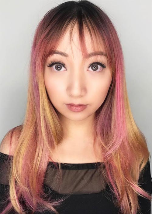 Long Hair with Bangs: 55 Stunning Styles & Styling Tips