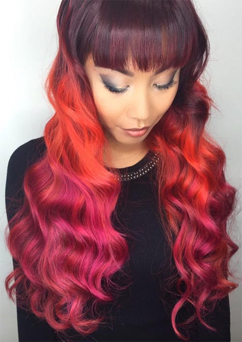 Long Hair with Bangs: 55 Stunning Styles & Styling Tips