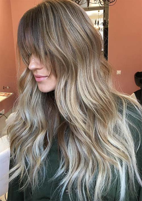 Long Hair with Bangs: 55 Stunning Styles & Styling Tips