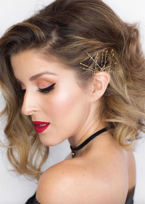 Exposed Bobby Pin Hairstyles: Creative Looks & Tutorials