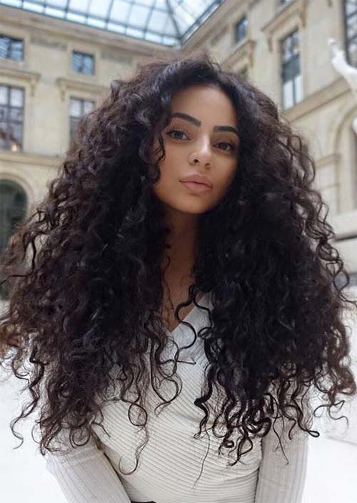 Long Curly Hairstyles: 51 Chic Styles & Styling Tips